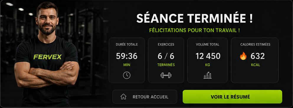 FERVEX séance terminée