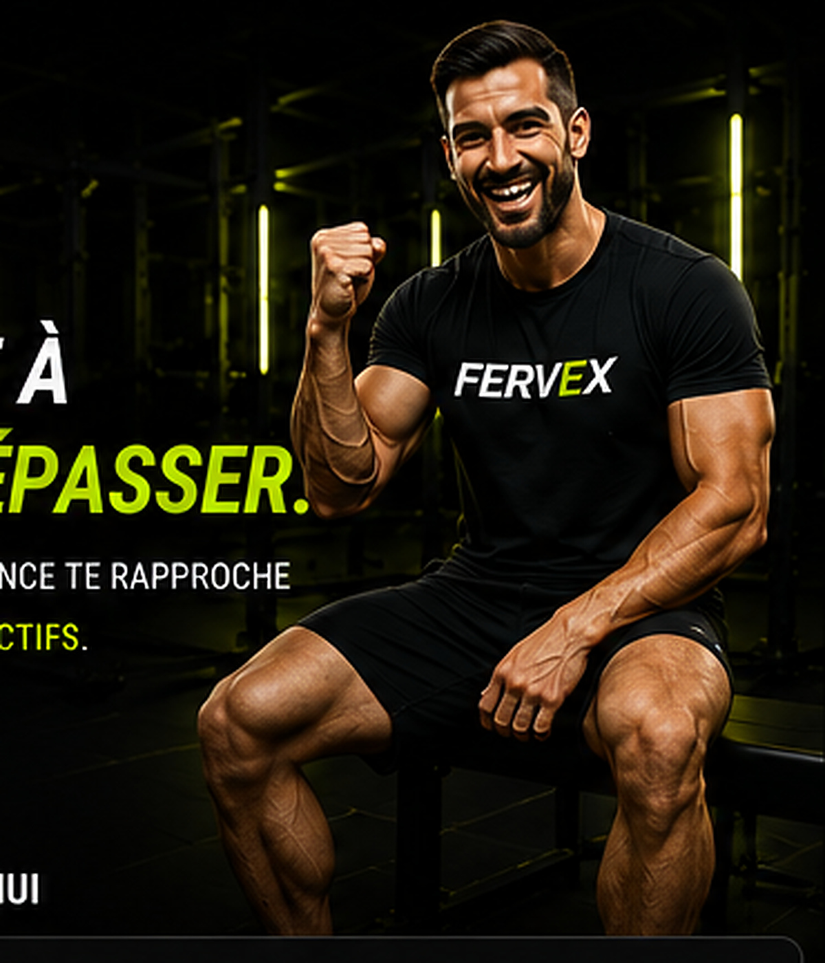 Coach FERVEX enthousiaste