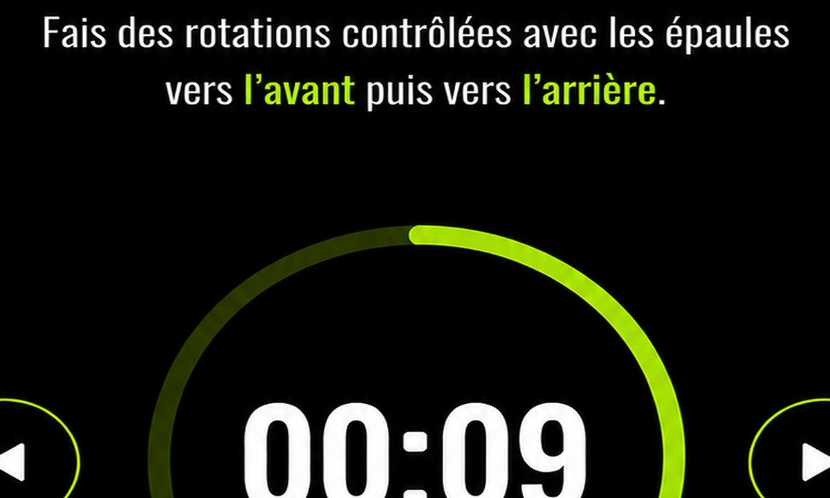 Visuel échauffement